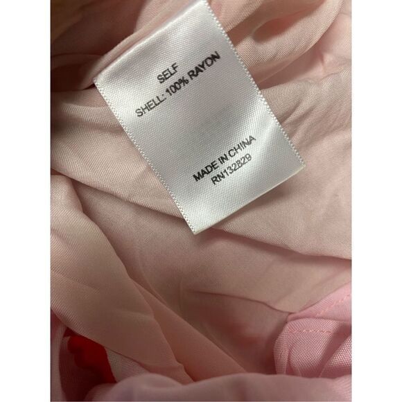 LPA Cold Shoulder Ruffle Wrap Dress Lips Size XS NWOT $188 (5-2) - Picture 7 of 7